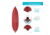 Lifetime Products Tamarack 100 Sit-On-Top Kayak w/Paddle, Red, 90486