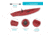 Lifetime Products Tamarack 100 Sit-On-Top Kayak w/Paddle, Red, 90486