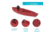 Lifetime Products Tamarack 100 Sit-On-Top Kayak w/Paddle, Red, 90486