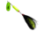 Livingston Lures EBS Spinner 100 Lure, Chartreuse black, 6374