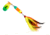 Livingston Lures EBS Spinner 100 Lure, Fire Tiger, 6380