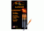 Lumenok Lighted Nock, HD Orange F Nock 3 pk. F3