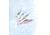 Lunkerhunt Rattle Spud Bait, Silver Orange, 1/8 oz, RS102