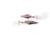 Lunkerhunt Rattle Spud Bait, Silver Orange, 1/8 oz, RS102