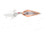 Lunkerhunt Rattle Spud Bait, Silver Orange, 1/8 oz, RS102
