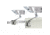 Magma Rail Mount or Side Bulkhead Mount f/Kettle Series Grills Square/Flat 36637