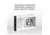 Marathon Atomic Digital Wall Clock, Black/Stainless Steel, 9.5in x 1in x 6in, CL030068-BK-SS-NA