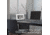 Marathon Atomic Digital Wall Clock, White, 9.5in x 1in x 6in, CL030068-WH-SS-NA