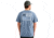 Marolina DBA HUK Huk Born Wave Short Sleeve Shirt Stormy Blue S, H1000605-415-S