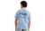Marolina DBA HUK Huk Marlin Circle Short Sleeve Pocket Shirt Cerulean S, H1000594-423-S