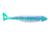 Matzuo Gaikotsu Ribbed Curl Tail 4in 8pk, Aqua Freeze, MTZGKCT4.0AQUA