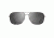 Maui Jim Breezeway Polarized Aviator  Sunglasses,Silver,Neutral Grey Lens GS773-17