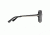 Maui Jim Melika Fashion  Sunglasses,Gloss Black with Silver Temples,Neutral Grey Lens GS760-02