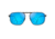 Maui Jim Waihee Ridge Sunglasses,Brushed Dark Gunmetal,Blue Hawaii Lens, B777-02C