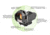 Meprolight M22 Reflex Red Dot Sight, 1x28mm, Triangle 10 MOA, Amber, 56224110