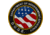 Merica Life Doge US Flag Patch, 3in, DOGE-USFLAG