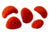 Metolius Screw On PU Mini Jugs, 5 Pack, Red, PUSCMJ105