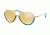 Michael Kors AUSTIN MK1031 Sunglasses 10247P-58 - Teal Mosaic Frame, Liquid Gold Mirror Lenses