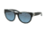 Michael Kors BERMUDA MK6001B Sunglasses 300117-54 - Black/Blue Frame, Grey Blue Gradient Lenses