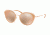 Michael Kors CHARLESTON MK1029 Progressive Prescription Sunglasses, 52mm, Rose Gold/milky Lt Brown, MK1029-1026R1-52-PRO