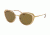 Michael Kors CHARLESTON MK1029 Progressive Prescription Sunglasses MK1029-116873-52 - Lens Diameter 52 mm, Frame Color Shiny Pale Gold/brown Transpar
