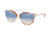 Michael Kors CLAREMONT MK2103 Progressive Prescription Sunglasses, 56mm, Shore Blue Tortoise, MK2103-3710V6-56-PRO