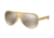 Michael Kors CLEMENTINE I MK5011 Bifocal Prescription Sunglasses MK5011-1062R5-59 - Lens Diameter 59 mm, Frame Color Satin Gold/gold