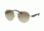 Michael Kors SADIE III MK1007 Sunglasses 10018E-52 - Silver / Black Frame, Green Gradient Lenses