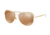 Michael Kors VIVIANNA I MK1012 Single Vision Prescription Sunglasses MK1012-11122T-58 - Lens Diameter 58 mm, Frame Color Gold White