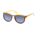 Michael Stars MS Ingenious SEMS INGE06 Single Vision Prescription Sunglasses SEMS INGE065030 YE - Lens Diameter 53 mm, Frame Color Mari Gold