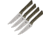 Microtech Steak Knife Set OD, MCT360012SETOD