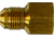 Midland Metal Sae 45 Degree Female Adapter Male Flare x Female NPTf 1/2in x 1/2in., Each, 10-241