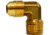 Midland Metal Sae 45 Degree Flare 90 Degree Male Elbow Male Flare x Male Nptf 3/8in x 1/2in., Pack of 5, 10-296