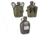 MIL-TEC Plastic Canteen w/Cover, Olive Drab, 14505001