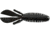 Missile Baits Baby D Bomb Soft Bait, 7, 3.65in, Black Red Flake, MBBD365-BLKR