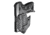 Mission First Tactical Minimalist IWB Holster, Ruger LCP II, Ambidextrous, Black, H2RLCP2AIWBM
