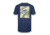 Mojo Sportswear Company Striper Sea Chart Short Sleeve Pocket T - Shirt - Mens, Nautical Navy, 2XL, NTCN - 2XL - MSSCST