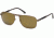 Mont Blanc MB655S Sunglasses - Shiny Light Bronze Frame Color, Brown Mirror Lens Color