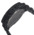 MOS Mens Berlin Strap Watch w/Day and Date Black Bezel, Black/Tonneau-shaped Case, White/analog Dial, Red Hands MOSBN101