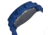 MOS Mens Berlin Strap Watch w/Day and Date Blue Bezel, Blue/Tonneau-shaped Case, Black/analog Dial, Red Hands MOSBN105
