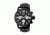 MOS La101 Los Angeles Mens Watch, 47mm, Black Strap, White/Black Dial MOSLA101