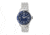 MOS PB104 St. Petersburg Mens Watch, Silver, 44mm, Blue Dal, Blue Face MOSPB104