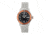 MOS PB107 St. Petersburg Mens Watch, Silver, 44mm, Orange Dial, Black Face MOSPB107
