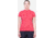 Mountain Equipment Nava Short Sleeve Zip T - Womens, Hibiscus/Capsicum, 14, ME-006653HC-14