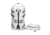 Mountain Hardwear Alpine Light Roll Top 45L Backpack, Undyed, M/L, 2094681-107-M/L