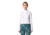 Mountain Hardwear Crater Lake Half Zip Crop Hoody - Women's, Fogbank, L, 2068771-102-L