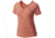Mountain Hardwear DrySpun Stripe Short Sleeve T-Shirt - Women's, Caliente, Medium, OL0356862-M