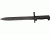 Museum Replicas M1 Bayonet Knife, 14.25in. MRP803316