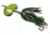 Musky Mayhem Baby Girl Musky Spinner, 2 #6 Blades, 4/0 Hook, Black Chartreuse/Chartreuse, 1.8oz, BG003