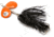Musky Mayhem Baby Girl Musky Spinner, 2 #6 Blades, 4/0 Hook, Black Orange, 1.8oz, BG024